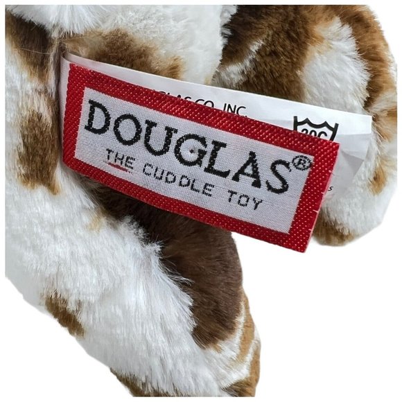Douglas Cuddle Toy Plush Gerti Goat White Brown Spots Farm Stuffed Animal Toy - Picture 5 of 7